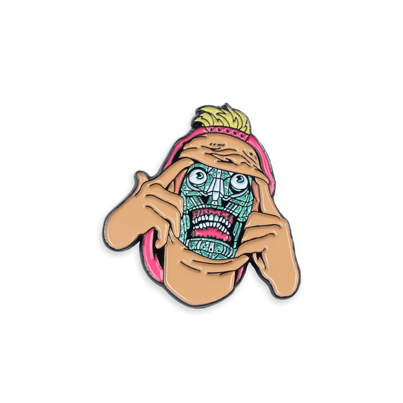 Robot Bill Enamel Pin