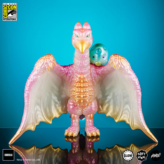 Rodan Soft Vinyl - Cherry Blossom Glow in the Dark SDCC Exclusive Variant