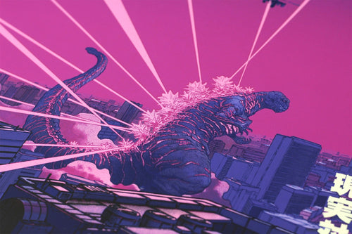 Shin Godzilla Variant Screenprinted Poster
