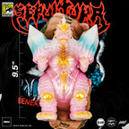 SpaceGodzilla Soft Vinyl - Cherry Blossom Glow in the Dark SDCC Exclusive Variant