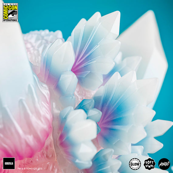 SpaceGodzilla Soft Vinyl - Cherry Blossom Glow in the Dark SDCC Exclusive Variant