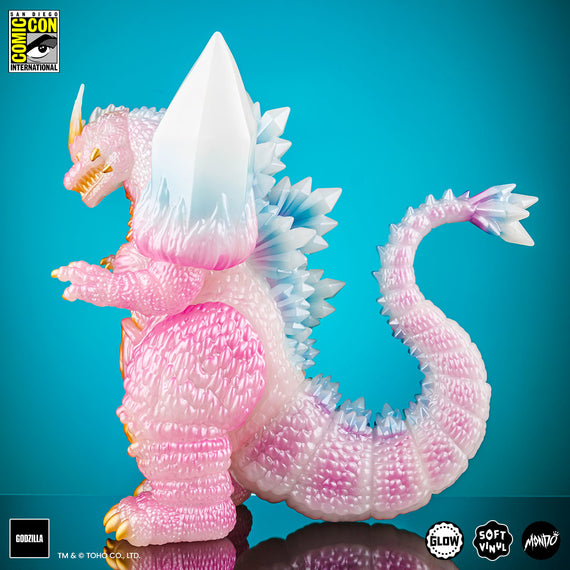 SpaceGodzilla Soft Vinyl - Cherry Blossom Glow in the Dark SDCC Exclusive Variant