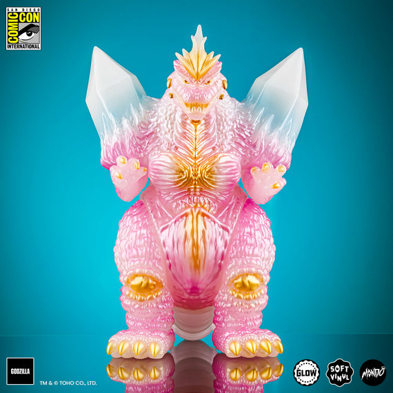 SpaceGodzilla Soft Vinyl - Cherry Blossom Glow in the Dark SDCC Exclusive Variant