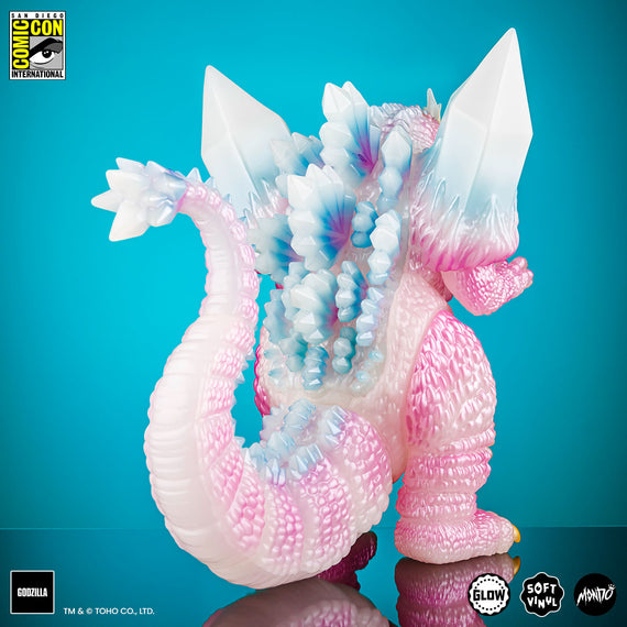 SpaceGodzilla Soft Vinyl - Cherry Blossom Glow in the Dark SDCC Exclusive Variant