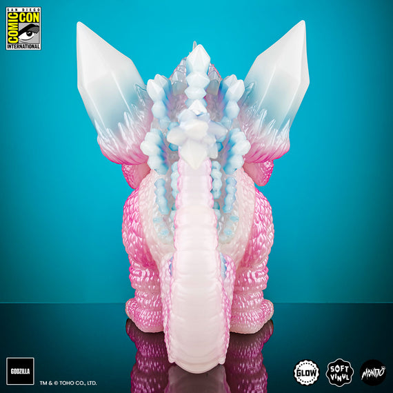 SpaceGodzilla Soft Vinyl - Cherry Blossom Glow in the Dark SDCC Exclusive Variant