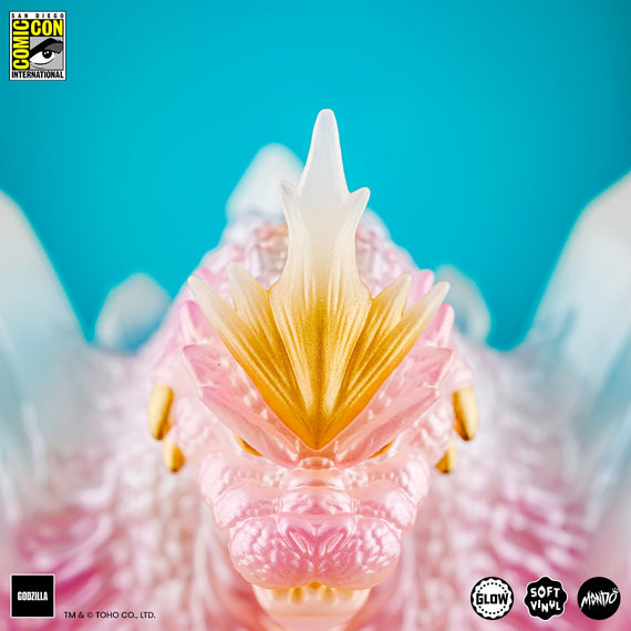 SpaceGodzilla Soft Vinyl - Cherry Blossom Glow in the Dark SDCC Exclusive Variant