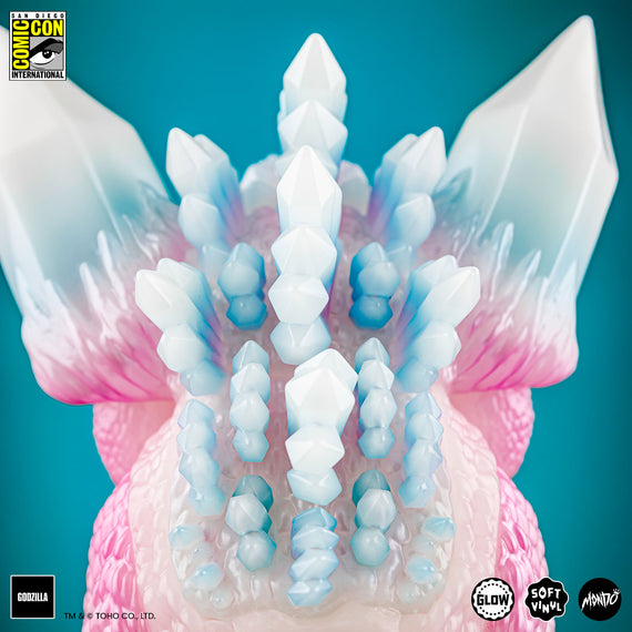 SpaceGodzilla Soft Vinyl - Cherry Blossom Glow in the Dark SDCC Exclusive Variant