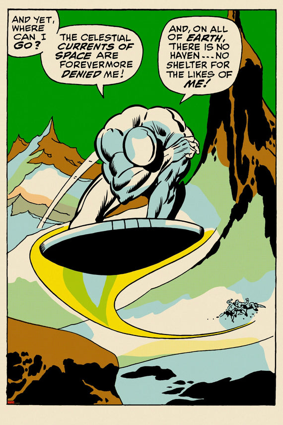 Silver Surfer #1: “There is No Haven…” Poster