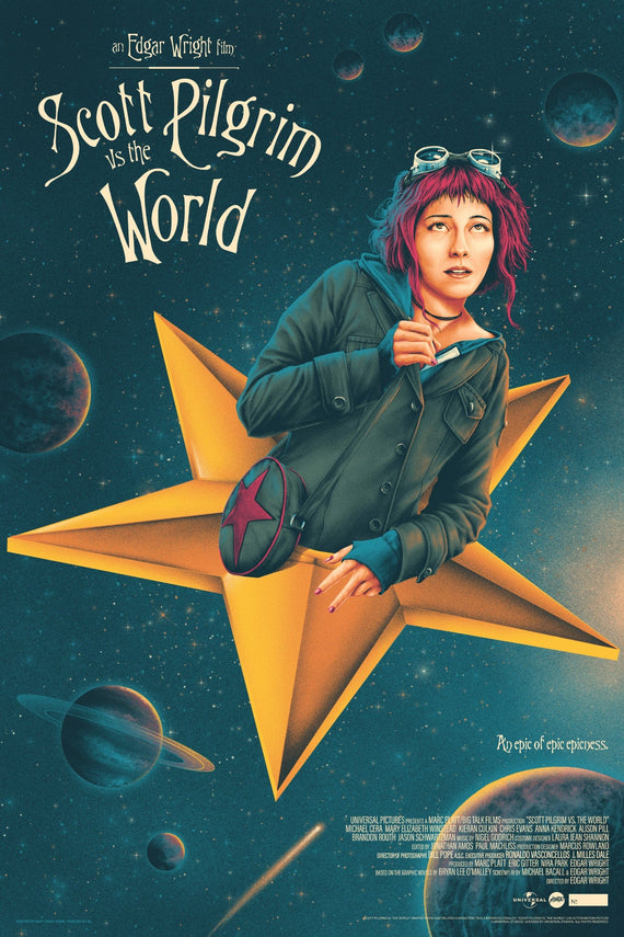 Scott Pilgrim vs. The World (Pink Hair) - Poster