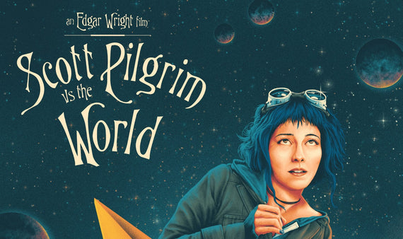 Scott Pilgrim vs. The World (Blue Hair) - Poster