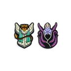 Villains 2-Pin Set
