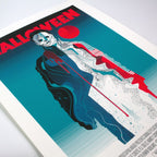 Halloween Screenprinted Poster