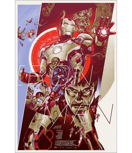 Iron Man 3 Variant   Ansin Martin Ansin poster