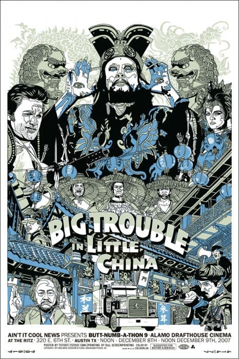 Big Trouble In Little China  Variant Tyler Stout poster