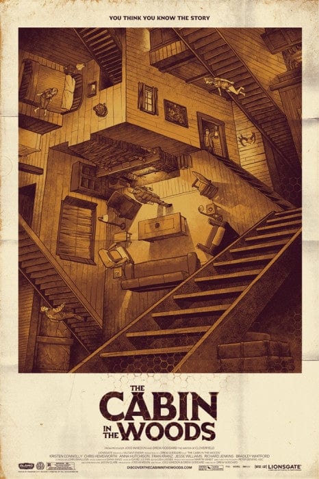 The Cabin in the Woods Phantom City Creative poster