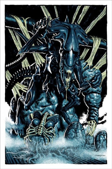 Alien Queen Jason Edmiston poster