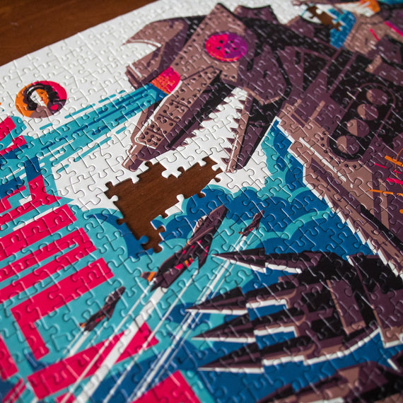 Terror Of Mechagodzilla 1000-Piece Puzzle