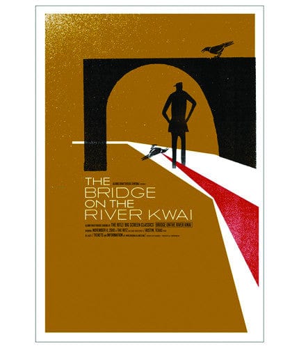 The Bridge on the River Kwai Jeff Kleinsmith poster