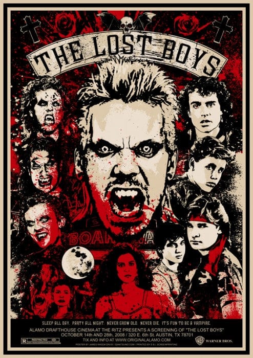 The Lost Boys James Rheem Davis poster