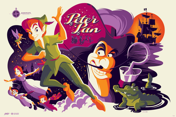 Mondo X Cyclops Print Works Print #20: Peter Pan