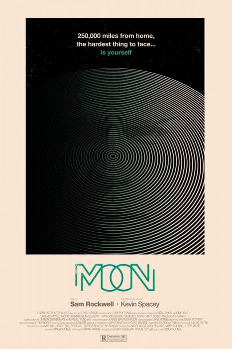 Moon Olly Moss poster