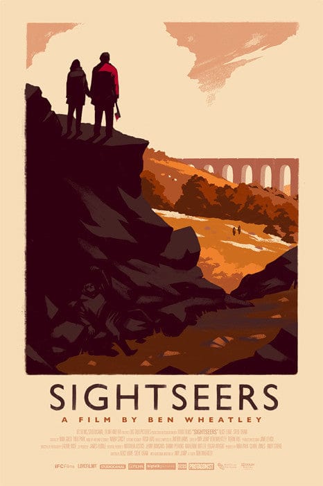 Sightseers Variant Olly Moss poster