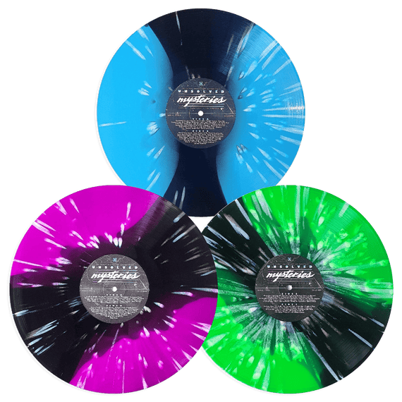 Unsolved Mysteries: Ghosts / Hauntings / The Unexplained - Original Broadcast Soundtrack 3XLP