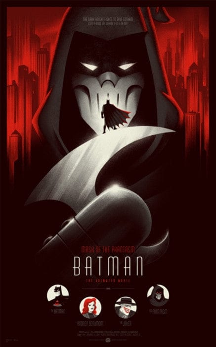 Batman Mask of the Phantasm Phantom City Creative poster