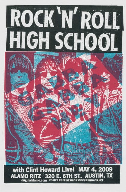 Rock N Roll High School Print Mafia poster