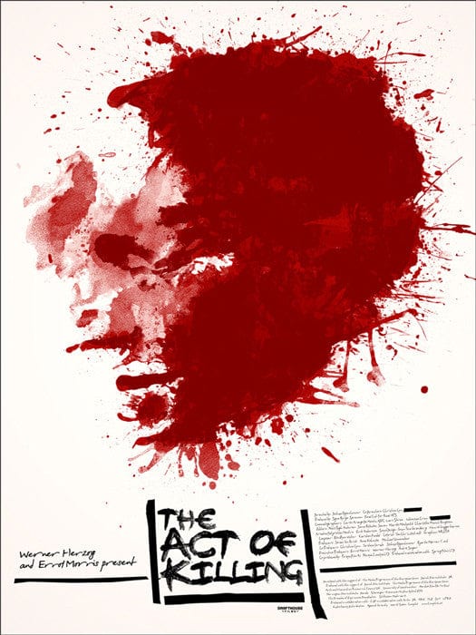 The Act of Killing Jay Shaw poster