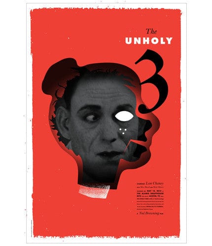 The Unholy Three Jeff Kleinsmith poster