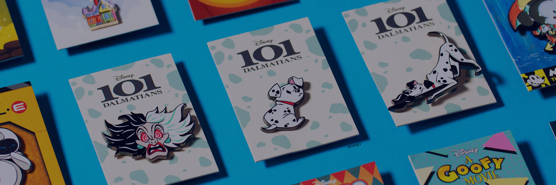 Dig in to our new 101 DALMATIONS enamel pins