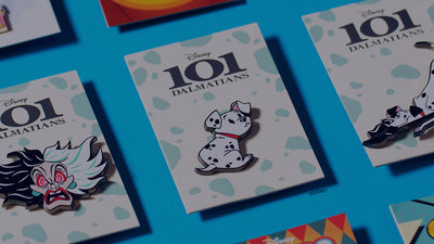 Dig in to our new 101 DALMATIONS enamel pins