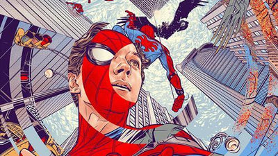 SPIDER-MAN: HOMECOMING Poster + Pins!