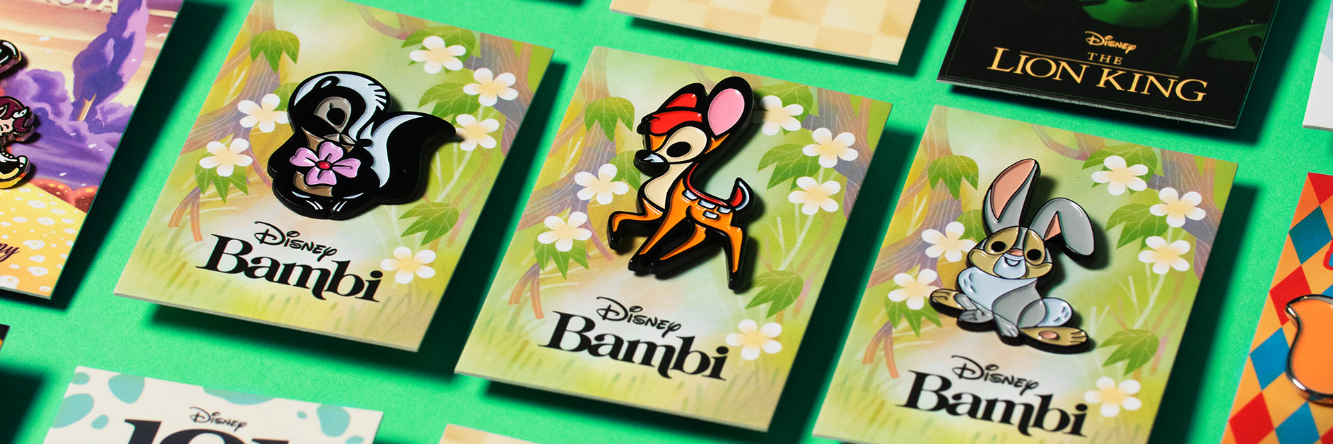 New Disney's BAMBI Enamel Pins