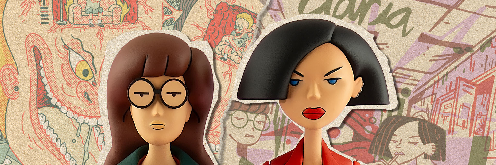 DARIA + BEAVIS AND BUTT-HEAD (Figure Set + Posters) (On-Sale Info)