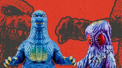 Godzilla 84 - Super X Variant + Hedorah - Electrode Variant Soft Vinyl (On-Sale Info)