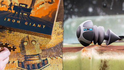 THE IRON GIANT Bolt Vinyl Toy and Puzzle Re-Release