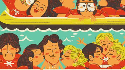 New Poster: WET HOT AMERICAN SUMMER by Andrew Kolb!