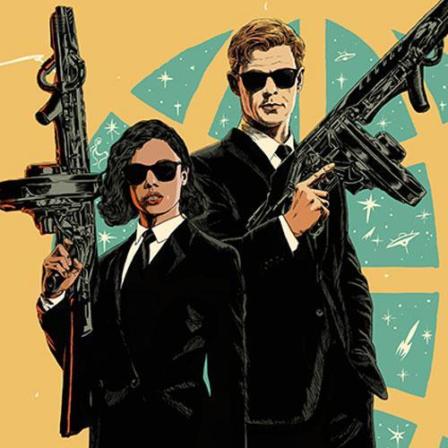 New MEN IN BLACK: INTERNATIONAL Poster by Francesco Francavilla!