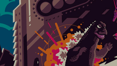 TOM WHALEN'S TOHO MEGAMASH: New Godzilla Shirts, Pins and Puzzle from Mondo's MonsterMaster