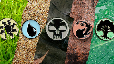 Enchant Your Lands With Magic: The Gathering Enamel Pins