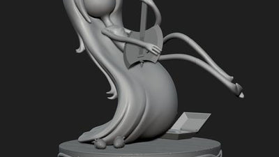 Behind the Scenes: MARCELINE STATUE