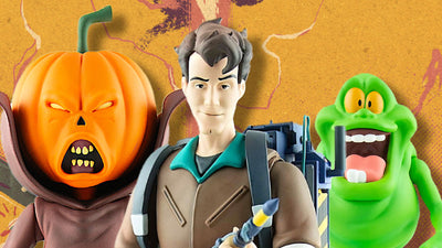 THE REAL GHOSTBUSTERS (1/12 Scale) + GHOSTBUSTERS (Poster)