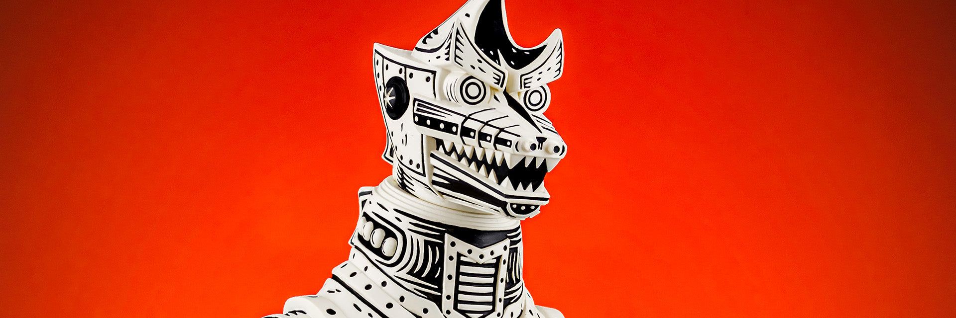 Mechagodzilla by Attack Peter - Linocut Variant Timed Edition (On-Sale Info)