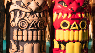 Two New Glazes Added to our Mouth of the Serpent Tiki Mug Collection