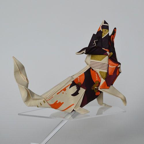 PULP MENAGERIE Posters Transformed into Incredible Origami Sculptures