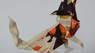 PULP MENAGERIE Posters Transformed into Incredible Origami Sculptures