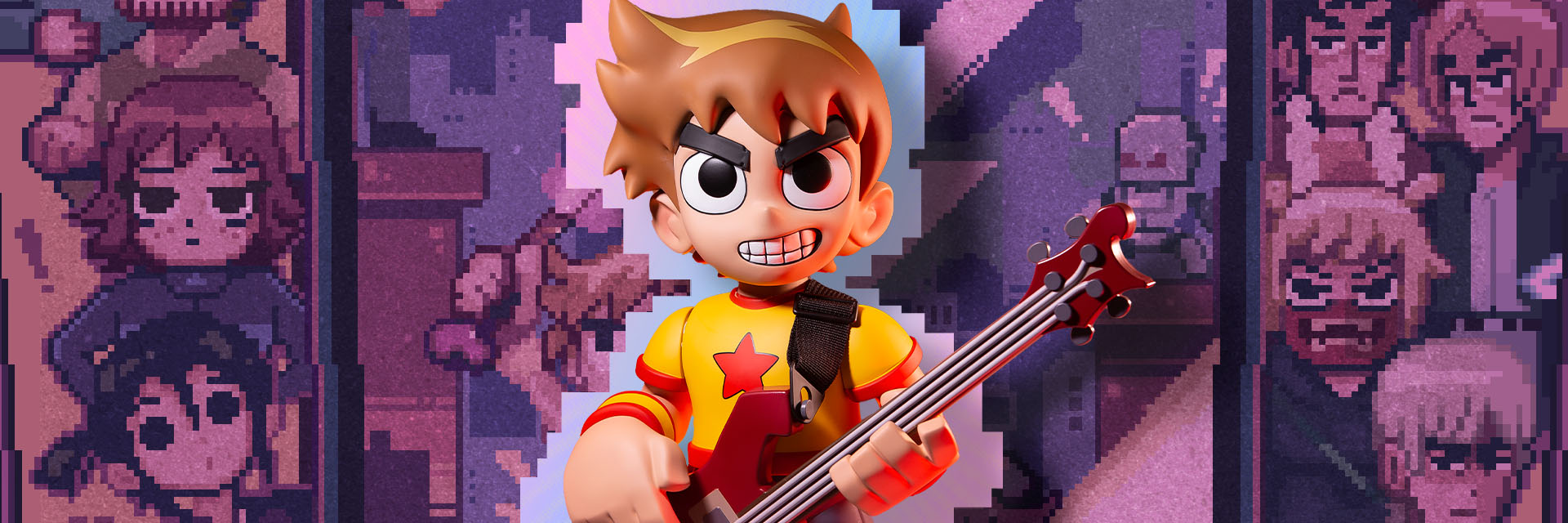 Scott Pilgrim Takes Off Super Vinyl Figure + Poster (On-Sale Info)