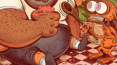 NICK WEEK (Day 4): Ren & Stimpy Poster and Enamel Pins!